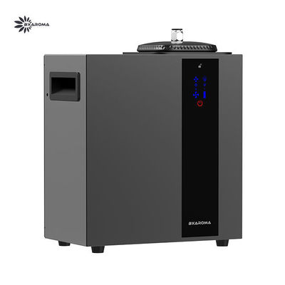 Smart Waterless Diffuser - Máy khí thơm cho nhà & sử dụng thương mại, Bao gồm 16000 ft vuông, Nebulizing HVAC hoặc Portable Large Room Waterless Diffusers, Touch & Bluetooth Control, Kim loại, Đen