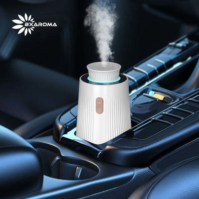 Máy pha trộn mùi hương ô tô di động & Máy làm tươi không khí kết hợp - Cổng điện kép USB / Máy bật thuốc lá